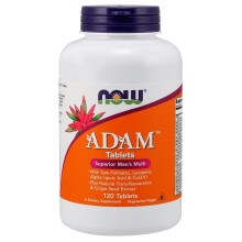 NOW Foods, Adam, Superior Mäns Multi, 120 Tabletter