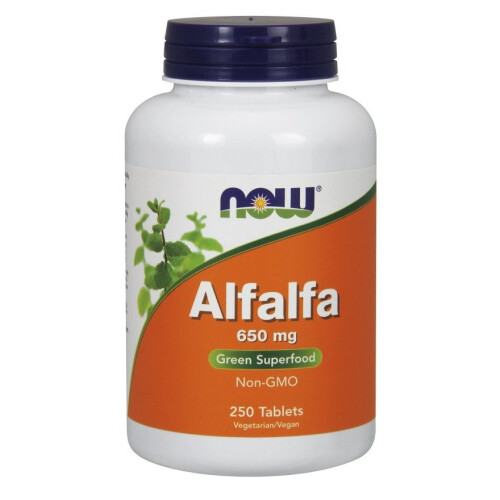 NOW Foods NOW Foods, Αλάφα, 650 mg, 250 Τάμπλες