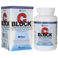Absolute Nutrition, CBlock, Bloqueador de Carbohidratos y Almidón, 90 Caplets
