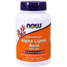 NOW Foods, Alpha Lipoic Acid, 120 VEG Kapselia