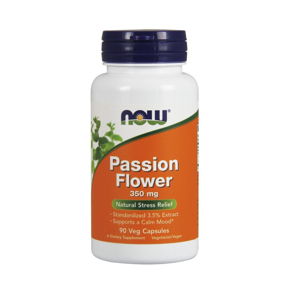 NOW Foods  Passion Flower, 350mg  - 90 vcaps