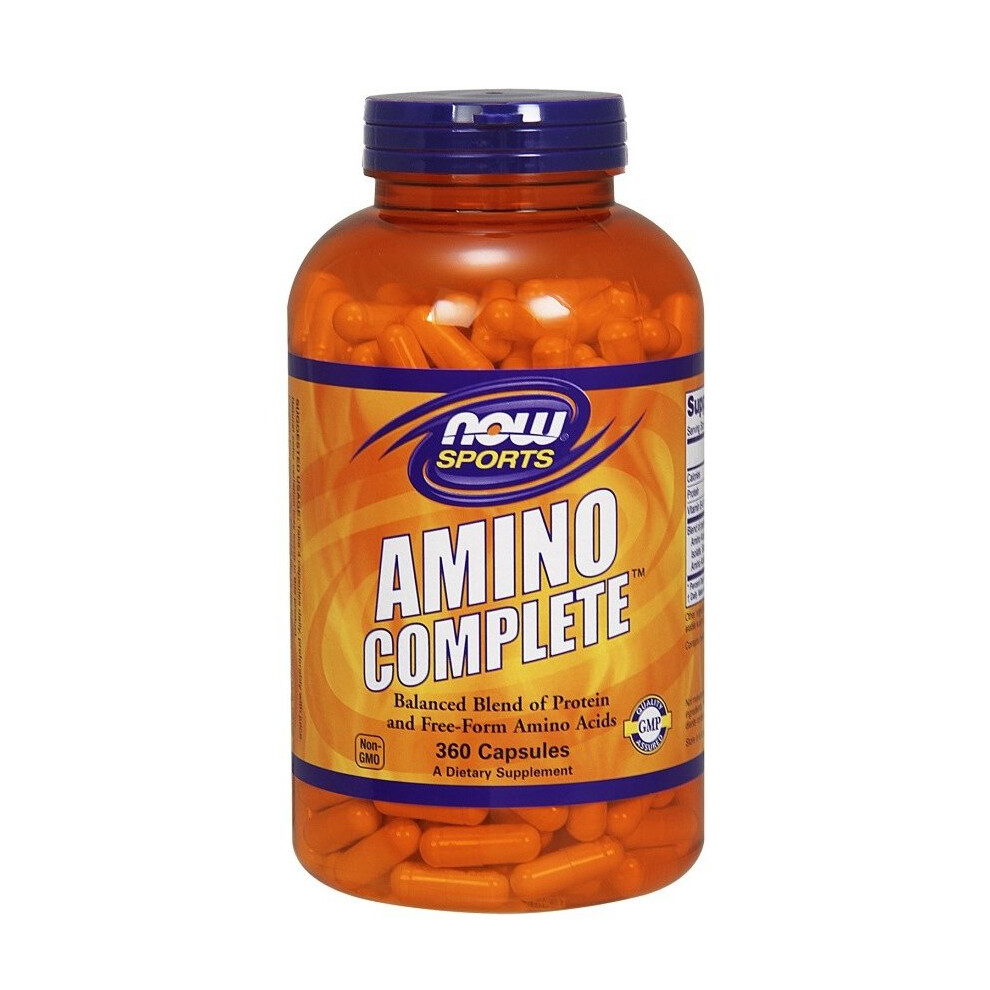 Now Foods Amino Complete, 360 Caps