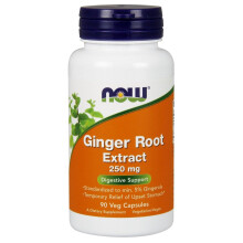 NOW Foods, Extrait de Racine de Gingembre, 250 mg, 90 Gélules Végétales