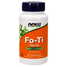 NOW Foods, Fo-Ti, 560 mg, 100 Gélules Végétales