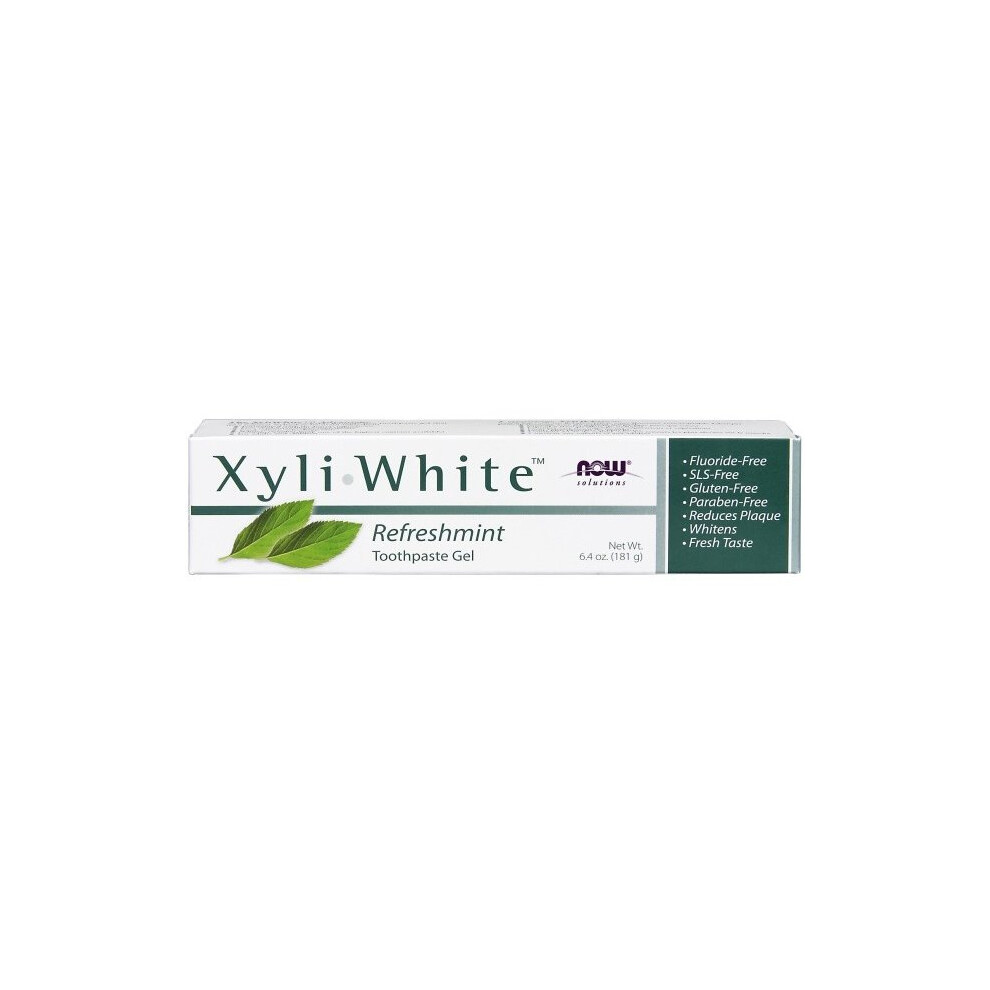 Now Foods Xyliwhite Refreshmint Toothpaste Gel - 181G