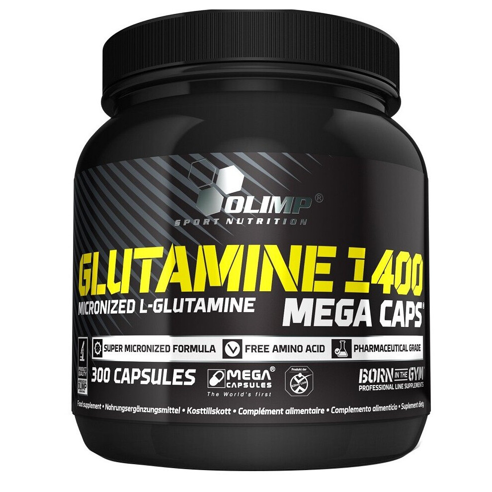 Olimp Nutrition Glutamine Mega Caps, 300 Caps