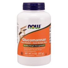 NOW Foods Glucomannan from Konjac Root, 227g( Pure Powder)