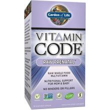 Garden of Life, Vitamin Code, Prénatal RAW, 180 Gélules Végétariennes