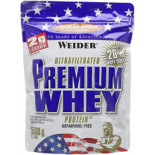 Integratore proteico, siero di latte premium, vaniglia-caramello, polvere, 500 g