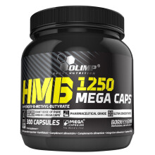 Olimp Nutrition HMB Mega Caps 300 Caps - Supports Muscle Mass, Endurance & Fat Reduction