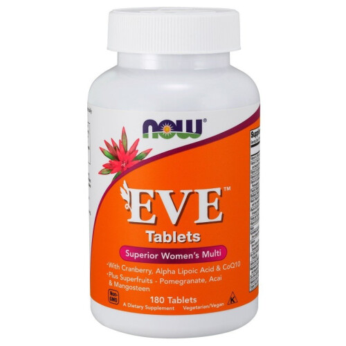 NOW Foods NOW Foods, EVE, Superior Kvinders Multi, 180 Tablets