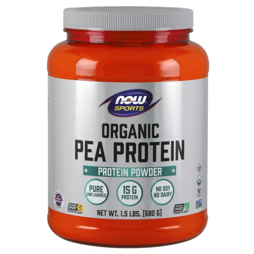 NOW Foods NOW Foods, Αθλητισμός, Οργανική Πρωτεΐνη Πεπόνι, Καθαρά Ανόθεμα, 1.5 lbs (680 g)