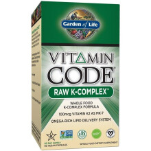 Garden of Life, Vitamín Code, RAW K-Complex, 60 veganských kapsúľ