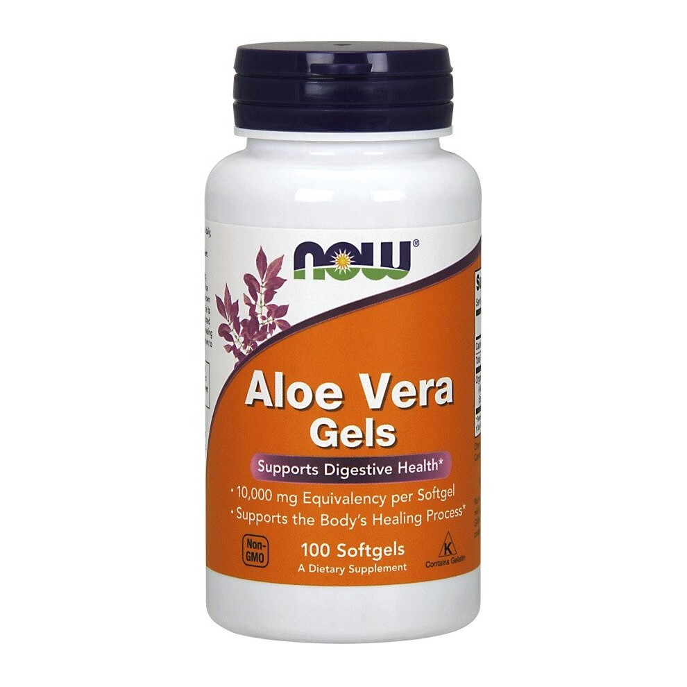 NOW Foods  Aloe Vera Gels - 100 softgels