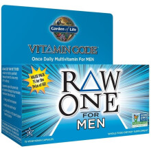 Garden of Life, Vitamin Code, RAW One, Tägliches Multivitamin für Männer, 75 pflanzliche Kapseln