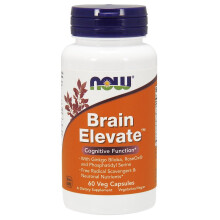NOW Foods, Brain Elevate, 60 Veg Capsules