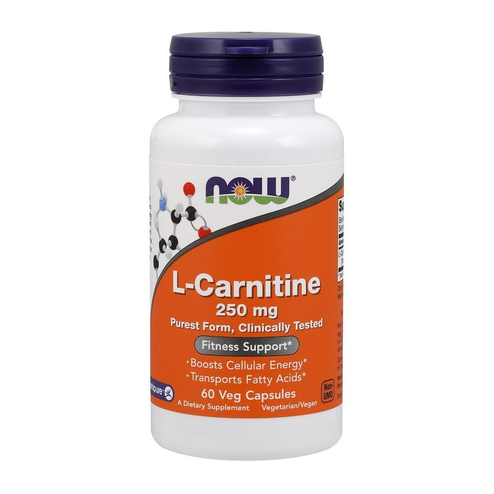 New Now Foods L-Carnitine, 250Mg - 60 Vcaps