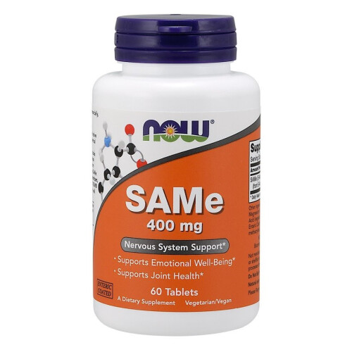 NOW Foods NOW Foods, SAMe, 400 mg, 60 Tabletti