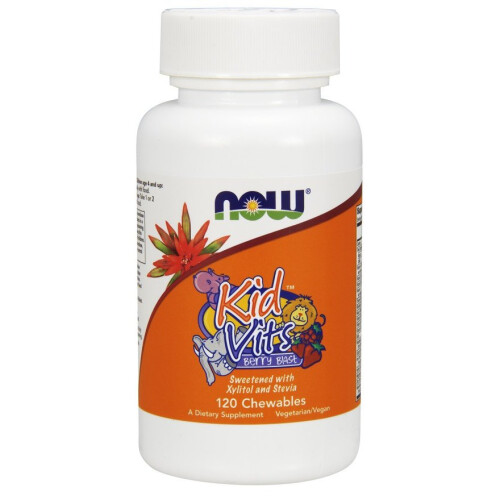 NOW Foods Kid Vits Berry Lemonade 120 comprimés à croquer Now Foods