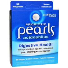 Nature's Way, Acidofilus Probiótico Perlas, 1 Bilhão CFU, 90 Softgels