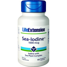 Life Extension, Iodina do Mar, 1.000 mcg, 60 Cápsulas Vegetarianas