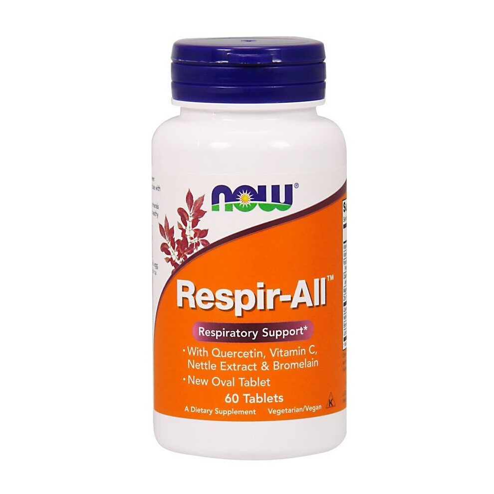 NOW Foods  Respir-All, Allergy - 60 tablets