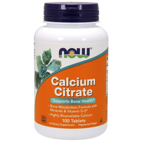 NOW Foods NOW Foods, Calciumcitraat, 100 Tablets