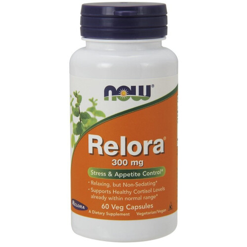 NOW Foods NOW Foods, Relora, 300 mg, 60 Βιολογικά Φύλλα Καψούλες