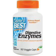 Doctor's Best, Enzymes Digestives, 90 Gélules Végétales