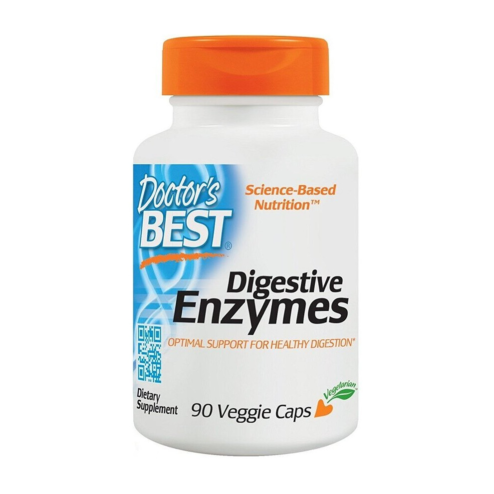 Doctor's Best Digestive Enzymes - 90 Vcaps
