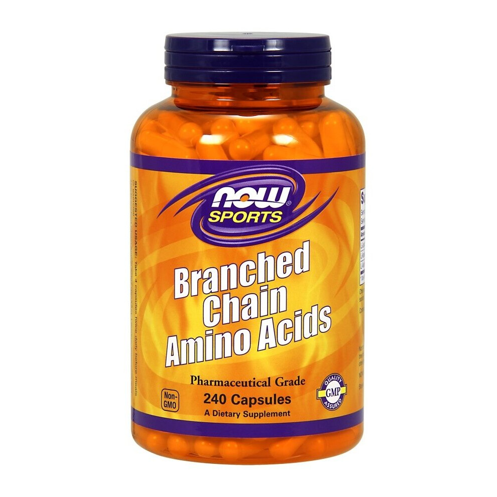 NOW Foods  Branched Chain Amino Acids, 240 caps