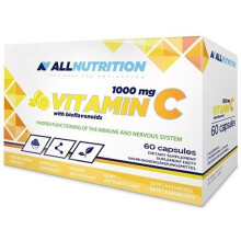 ALLNUTRITION Vitamin C with Bioflavonoids, 1000mg - 60 caps
