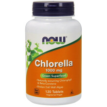 NOW Foods, Klorell, 120 Tabletter (1 g per Tablet)