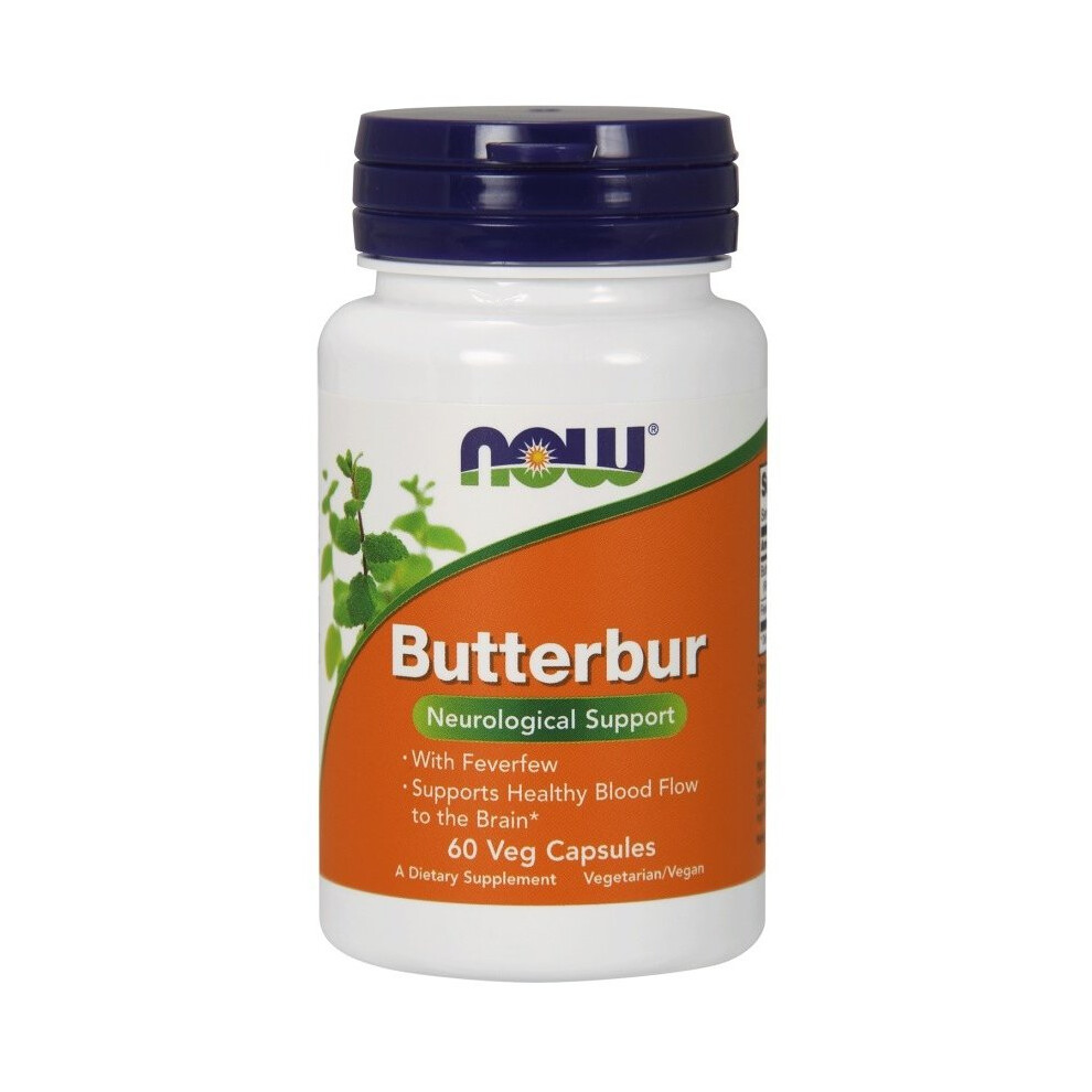 New Now Foods Butterbur - 60 Vcaps