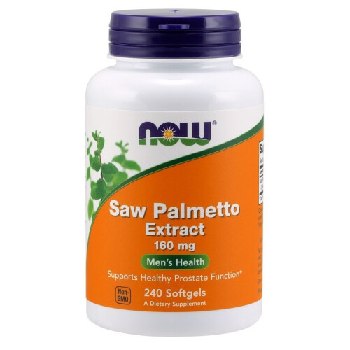 NOW Foods NOW Foods, Εκχύλισμα Παλμέτο, 160 mg, 240 Μягρά ΚΑΠΣΟΥΛΑ