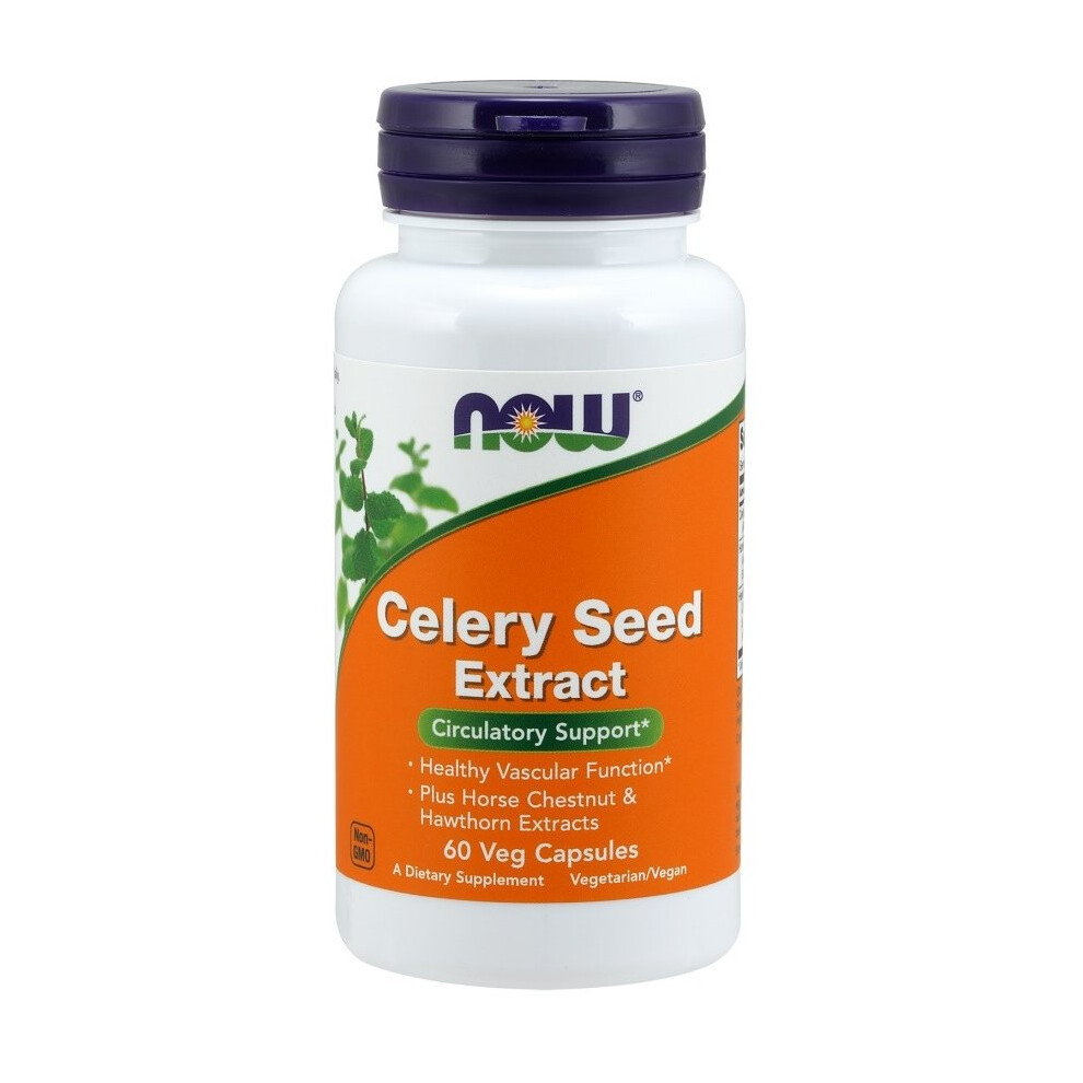 NOW Foods  Celery Seed Extract - 60 vcaps