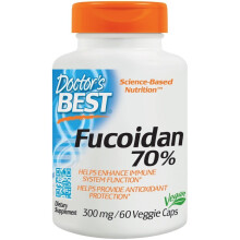 Doctor's Best, Fucoidan, 60 Cápsulas Vegetales (300 mg Por cápsula)