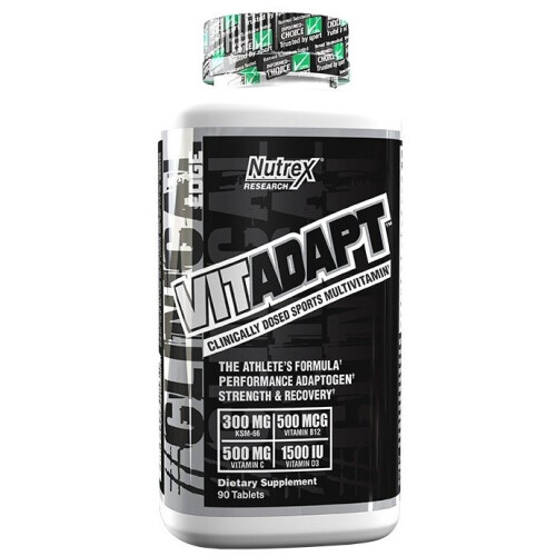 Nutrex Research, Vitadapt Complete, Premium Sportmultivitamine, 90 Capsules