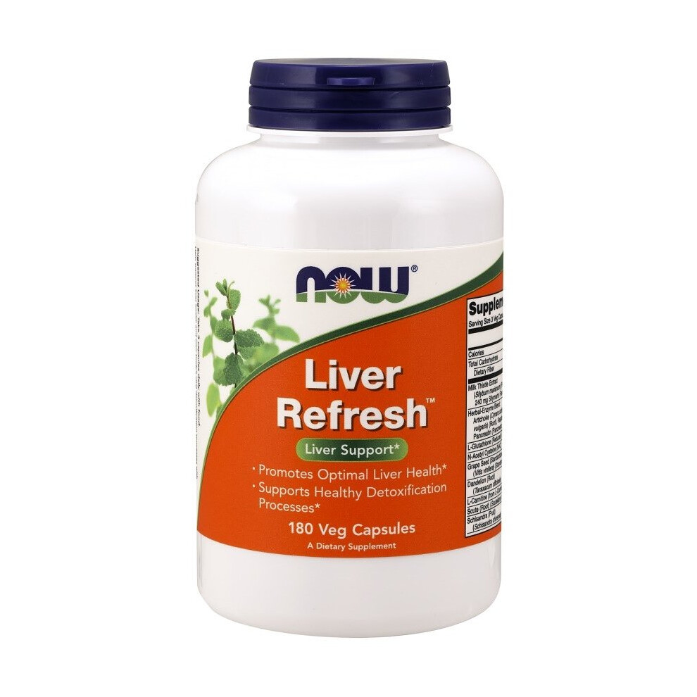 Now Foods Liver Refresh 180 Vcaps