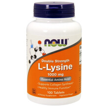 NOW Foods L-Lisina, 1000mg , 100 compresse