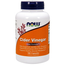 NOW Foods, Äppelvinäger, 180 Veg Capsuler