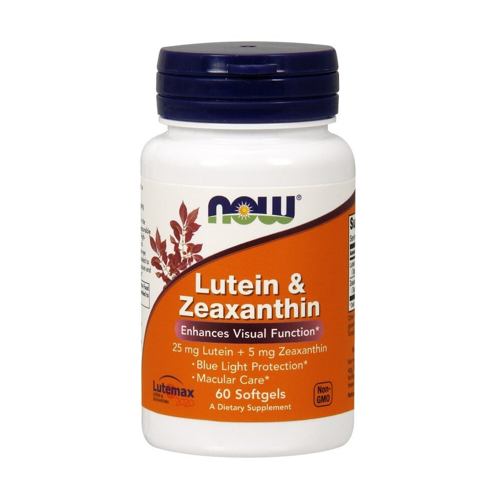 Now Foods Blue/Light Lutein & Zeaxanthin - 60 Softgels