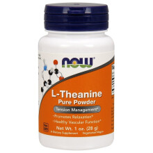 NOW Foods, L-Theanine Pure Powder, 1 oz (28 g)