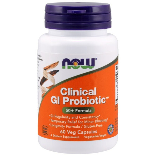NOW Foods NOW Foods  Clinical GI Probiotic - 60 vcaps