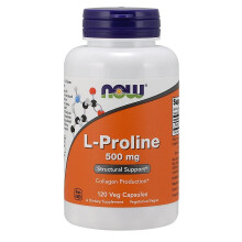 NOW Foods, L-Proline, 500 mg, 120 Veg Capsules