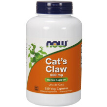 NOW Foods, Kattekløer, 500 mg, 250 Veg Capsuler