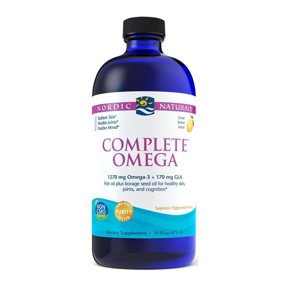 Nordic Naturals Complete Omega, 1270Mg, Lemon, 473 Ml