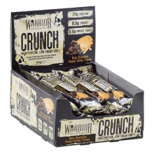 Warrior Crunch Bar - Dark Chocolate Peanut Butter, 12 Bars