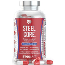 SteelFit, Corazón de Acero, Metabolizador de Grasa Visceral, 90 Cápsulas