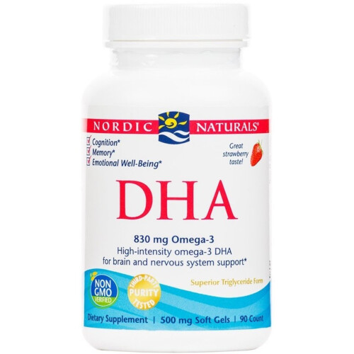 Nordic Naturals Nordic Naturals, DHA, Στρώνι, 90 Μυζέλες